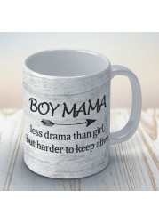 For moms: Boy Mama Coffee Mug