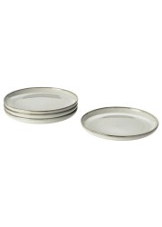 Gladelig - Side Plate, Grey, 20 Cm