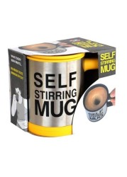 Generic - Lazy Self Stirring Mug Yellow