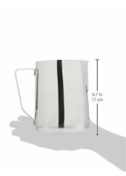 Winco Stainless Steel Pitcher, 50-Ounce