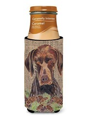 Caroline&#39;s Treasures Sc9035Muk German Shorthaired Pointer Ultra Beverage Insulators For Slim Cans, Slim Can, Multicolor