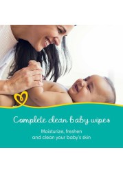 Pampers Complete Clean Baby Wipes with 0% Alcohol 64 Wipe Count