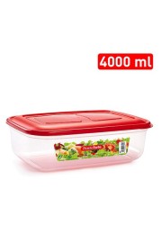 PLASTIC FORTE 0.6LITRE HERMETIC MODERN FOOD CONTAINER 11554