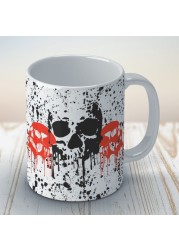 Tri skull Coffee Mug