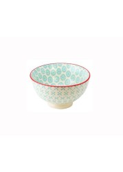 11CM STONEWARE BOWL -3 PCS, LIGHT BLUE, A130610