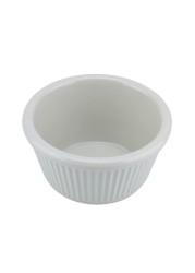 MELAMINE FLUTED REMEKIN DISH 70ML