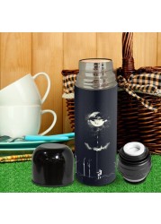 Space: Climbing to moon Thermos Flask
