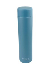 Pocket Size Tumbler - Stainless Steel Vacuum Insulated Travel Tumbler with Double Partition SEALING Ring - 200ml (Blue)