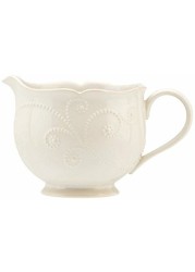 Lenox French Perle Sauce Pitcher, White -