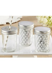 Kate Aspen Clear Mason Jar, set of 12