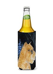 Caroline&#39;s Treasures Ss8362Muk Starry Night Brussels Griffon Ultra Beverage Insulators For Slim Cans, Slim Can, Multicolor