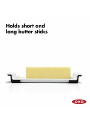 OXO Good Grips Butter Dish, White/Clear