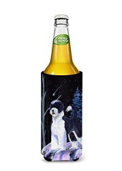 Caroline&#39;s Treasures Ss8399Muk Starry Night Portuguese Water Dog Ultra Beverage Insulators For Slim Cans, Slim Can, Multicolor