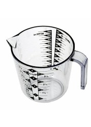 Chef Craft 4-Cup Measuring Cup, Clear