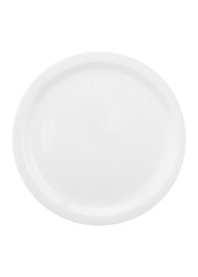 SHALLOW ROUND SERVING PLATTER -SMALL(19CM) - WHITE (MCP-5003-WH)