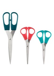 Trojka - Scissors, Set Of 3, Multicolour