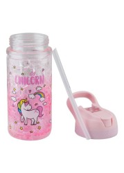 HELLO BOTTLE 400ML WATER BOTTLE-PINK (BD-CUP-14- PINK)