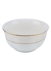 SHALLOW PORCELAIN PLATINUM  BOWL