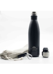 Hybrid Hippie Powder Coated Black - Powder Collection - Stainless Steel Bottle