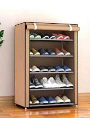 Generic Thick, Non-Woven Fabric Dust-Proof 4-5 Layer Shoe Storage Cabinet/Rack