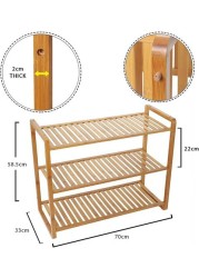 Yatai 3 Tier Shoe Rack Storage Organiser