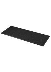 Sljan - Worktop, Black Mineral Effect, Laminate, 186X3.8 Cm