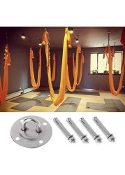 Generic Hammock Wall Mount Anchor Hooks Aerial Yoga Ceiling Swing Hanging Kit Hamac Spring Heavy Duty Stainless Steel 500Lb Capacity