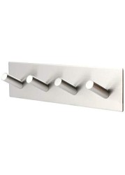 Generic Self Adhesive Wall Door Hooks Heavy Duty Stainless Steel Clothes Hanger
