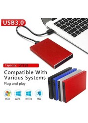 Generic - 2.5inch External Hard Drive 2TB SATA3.0 HDD Mobile Hard Disk Storage