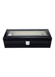 Generic 6-Slots Watch Box Organizer