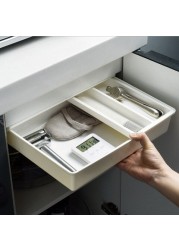 Punch-free Bottom Storage Box Drawer Type Cosmetic Storage Box Under The Table Office Home Stationery Storage Box Best