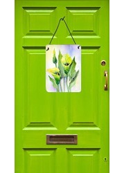 Caroline&#39;s Treasures Bmbo0622Ds1216 Lillies By Maureen Bonfield Wall Or Door Hanging Prints, 12X16, Multicolor