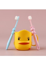 New Baby Soft Toothbrush Children's Toothbrush Cartoon Handle Toothbrush Oral Care Healthy Children Baby Products