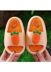 Children Slippers Cartoon Home Shoes For Boy Girl Summer Men Women Soft Beach Indoor Slippers Child Adult Kids Toddler Slides