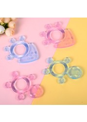 Baby Teething Safe Silica Material Molar Catch Bite Soft And Highly Effective Easy To Hold Cartoon Molar Jelly Teething Toy