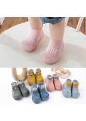 baby boy shoes children sock shoes non-slip floor socks boy girl soft rubber sole shoes baby sock shoes infant socks