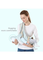 Baby Carrier for 0-48 Months Comfortable Baby Carrier for Newborn Baby Hipseat Seat Kangaroo Wrap Sling Hipseat Waist Stool Backpack