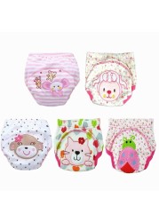 6pcs Baby Training Pants New Children Study Diaper Underwear Infant Learning Panties Newborn Cartoon Diaper Trx0001