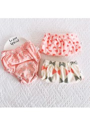 3 Pieces/Lot Baby Training Pants 6 Layers Baby Cloth Diapers Reusable Washable Cotton Elastic Waist Cloth Diaper 8-18kg Nappy