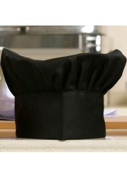 Chef Kitchen Hat Unisex Men Women Chef Waiter Uniform Hat Cooking Bakery BBQ Grill Restaurant Cook Work Cap Chef Hat Cap