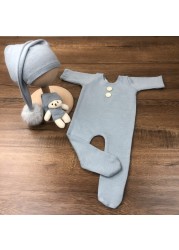 Newborn photography theme baby clothes 0-1 months male and female baby photo supplies hats clothes toys
