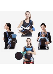 House Bear Baby Carrier Backpack Breathable Front Facing 4 in 1 Comfortable Infant Sling Backpack Pouch Wrap Baby Kangaroo New