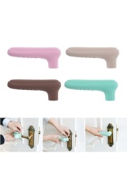 Home Door Handle Knob Silicone doorknob Safety Cover Guard Protector Baby Protector Child Protection Products Anti-collision