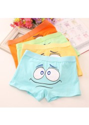 3pcs Kids Boys Underwear Cartoon Children Shorts Panties For Baby Boy Toddler Boxers Stripes Teenager Cotton Underpants