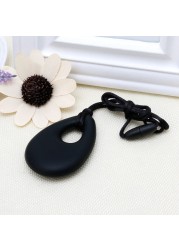 1pc Silicone Teardrop Necklace Teething Necklace for Autism Teether Chew Sensory