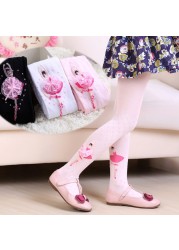 Cute Ballet Princess Girls Socks Cotton Children Knitted Stockings Baby Girls Stockings Spring Autumn Baby Girl Socks 1-9 Years