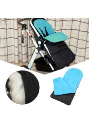 Winter Windproof Infant Infant Sleeping Bag Cold Protective Stroller Carriage Mat Foot Cover