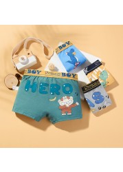 Children's Underwear Kids Cartoon Pants Soft Cotton Underpants Boys Panties Style 4pcs/lot