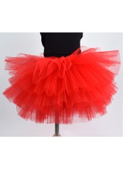 Girls Fashion Tutu Skirt 6 Layers Princess Ballet Dance Tutu Skirt Cake Skirt Kids Kids Clothes