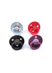 Baby Nipple Hot Sale Latex Pacifier Silicone Nipple Feeder Rubber Soother Teething Natural Latex Pacifier